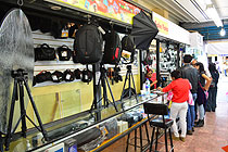 Equipo fotográfico, Centro Histórico México DF