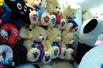 tienda de peluches en el centro