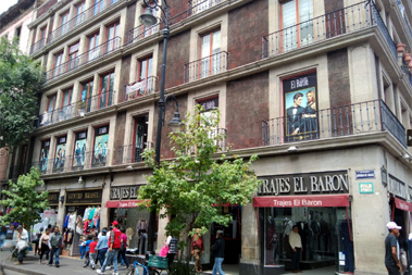 Edificio zócalo, comercios Centro Histórico